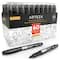 Arteza® Black Fine Tip Permanent Markers, 60ct.